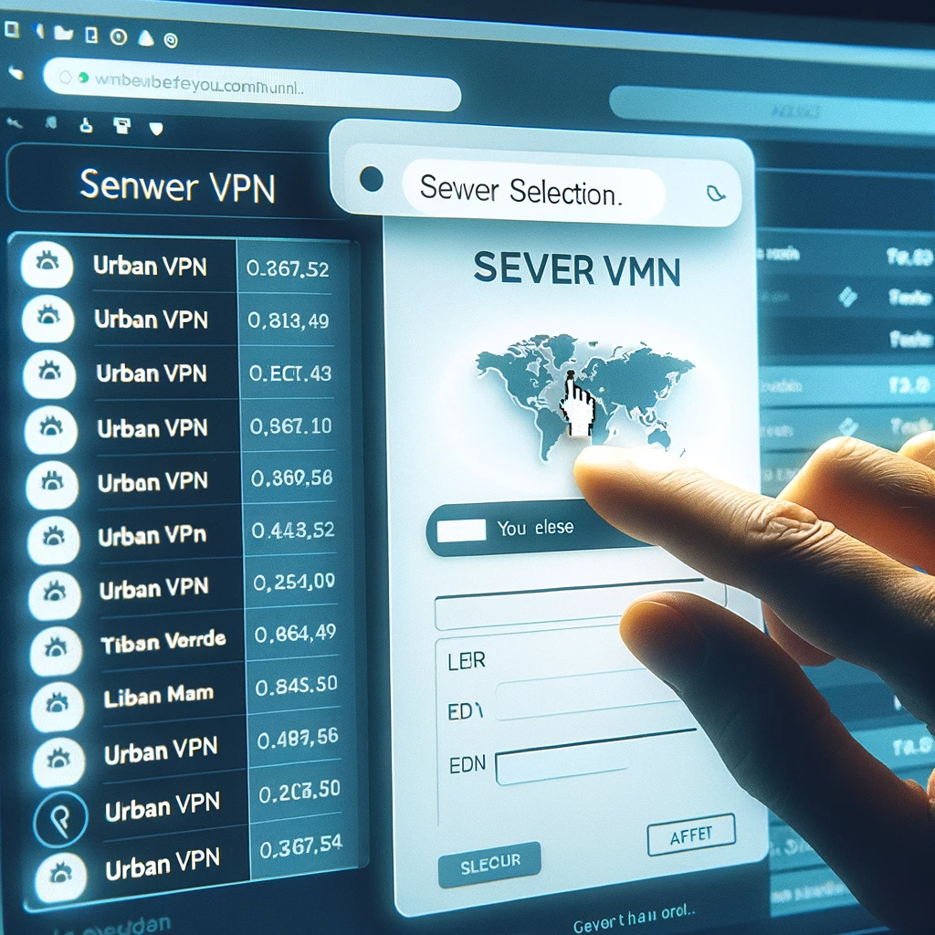 Server Selection in Urban VPN
